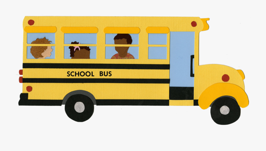 Illustrator Visits - School Bus, Transparent Clipart