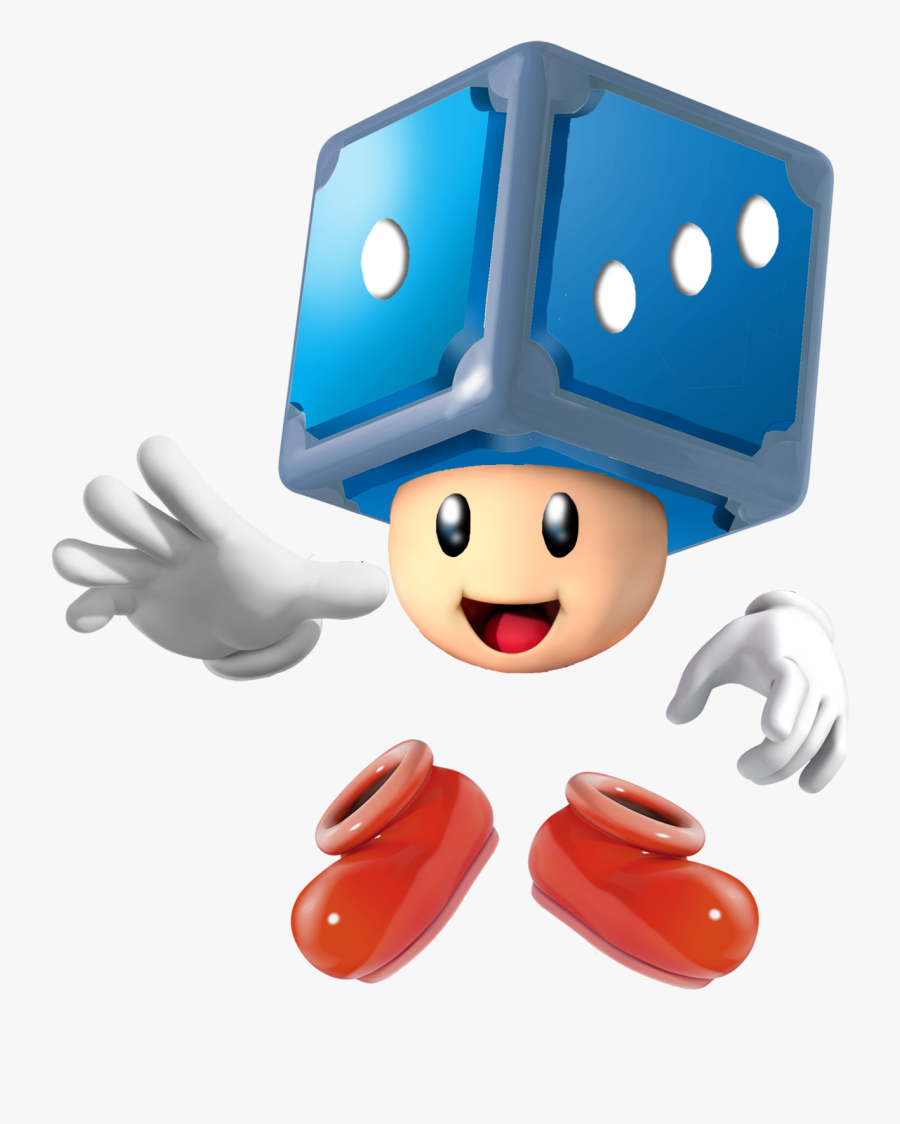 Tumble Clip Art - Mario Party 3 Dice Character, Transparent Clipart