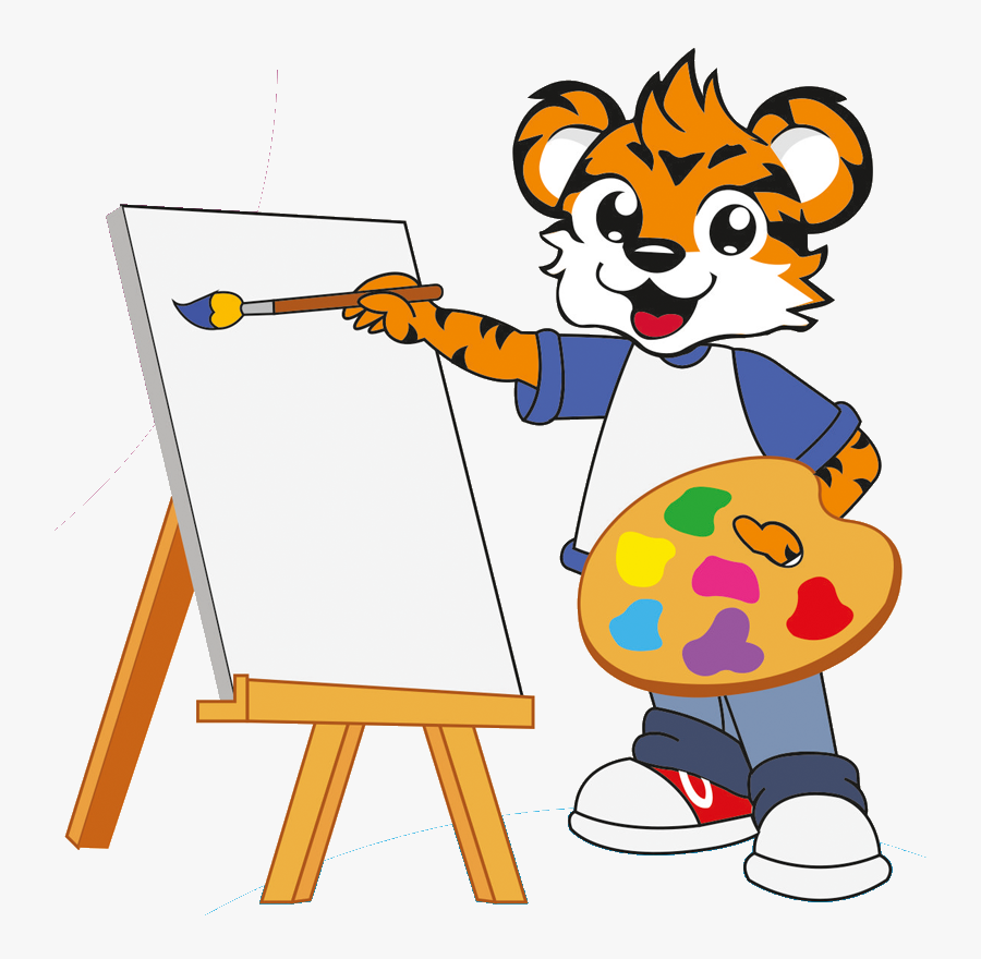 Lampros Kids Children S School Its A - Cartoon Boy Painting, Transparent Clipart