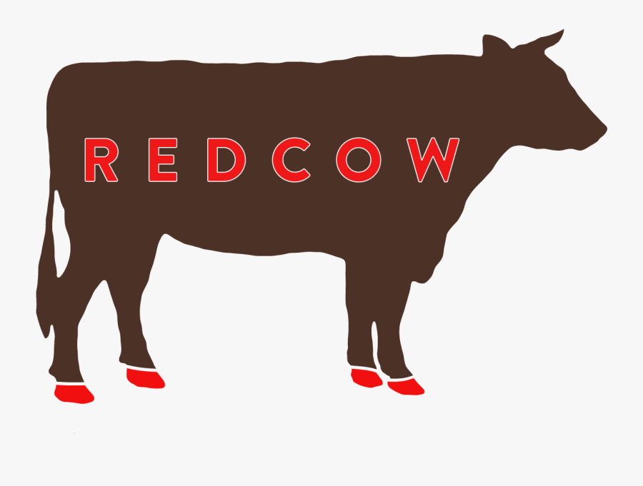 Broward House Dining Out - Red Cow, Transparent Clipart