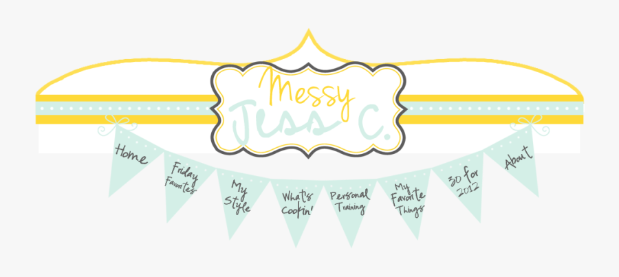 Messy Jess - Banner, Transparent Clipart