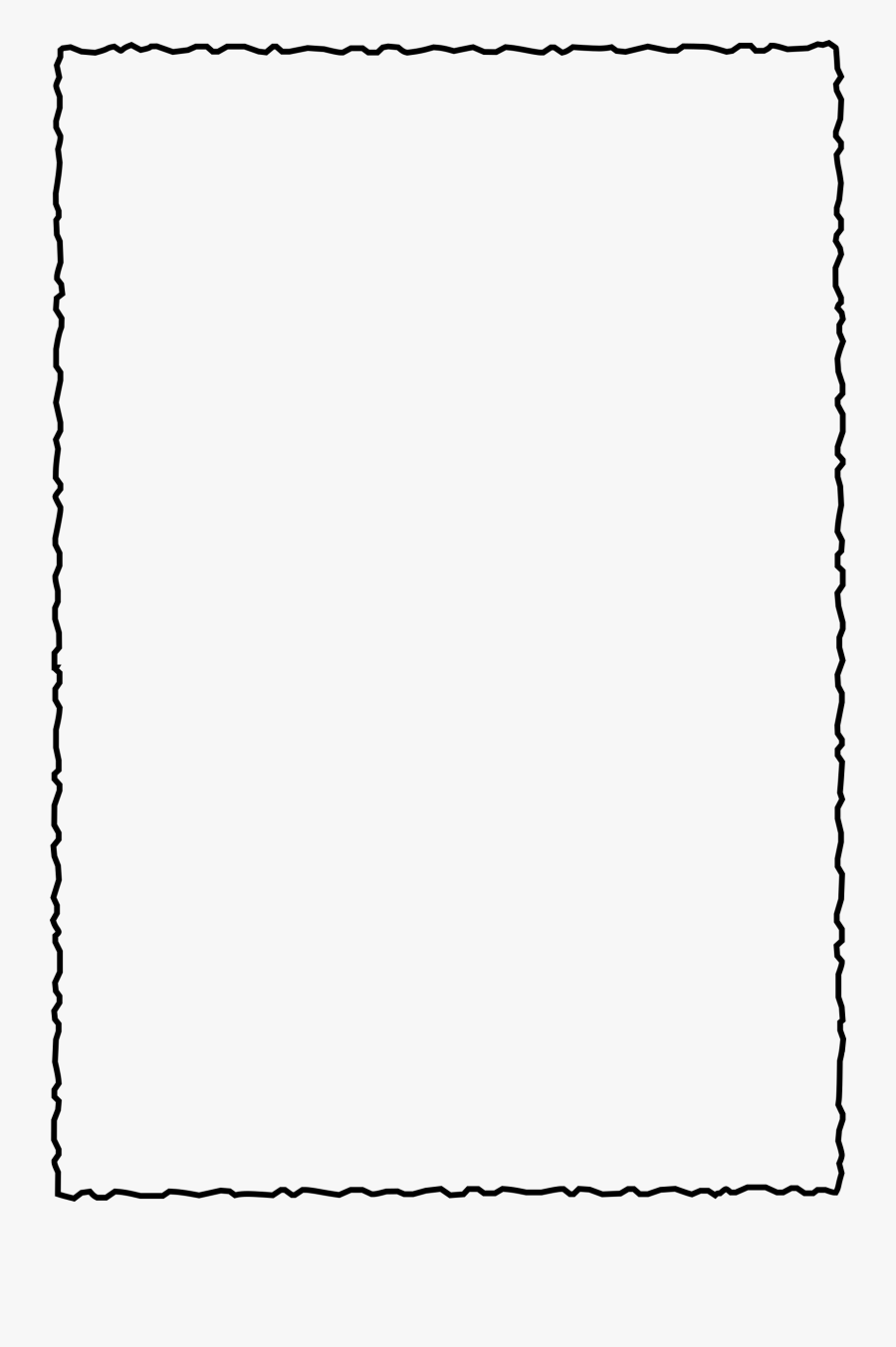 Edge Clipart Border - Line Art , Free Transparent Clipart - ClipartKey