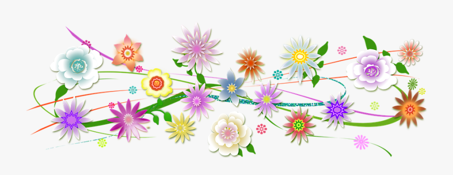 Edge, Flowers, Transparency, Illustration, Background - Happy Independence Day And Raksha Bandhan, Transparent Clipart