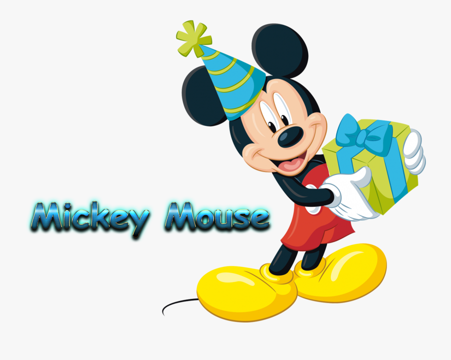 Png Mickey Mouse - Gift Png Mickey Mouse, Transparent Clipart