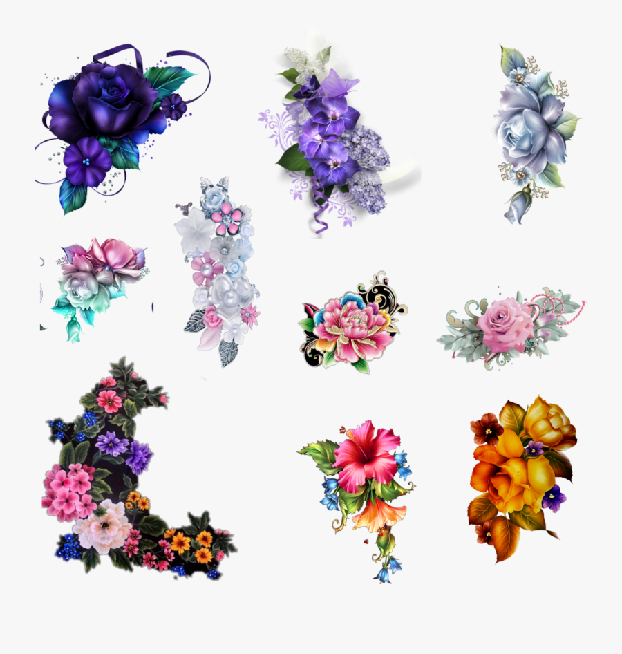 #border #corner #flowers #garland #frame #edit #freetoedit - Artificial Flower, Transparent Clipart