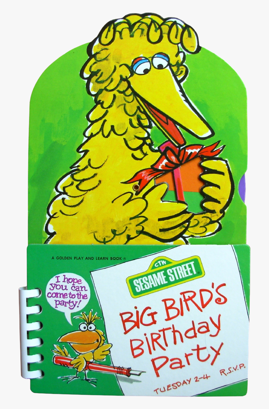 Muppet Wiki - Big Bird's Birthday, Transparent Clipart