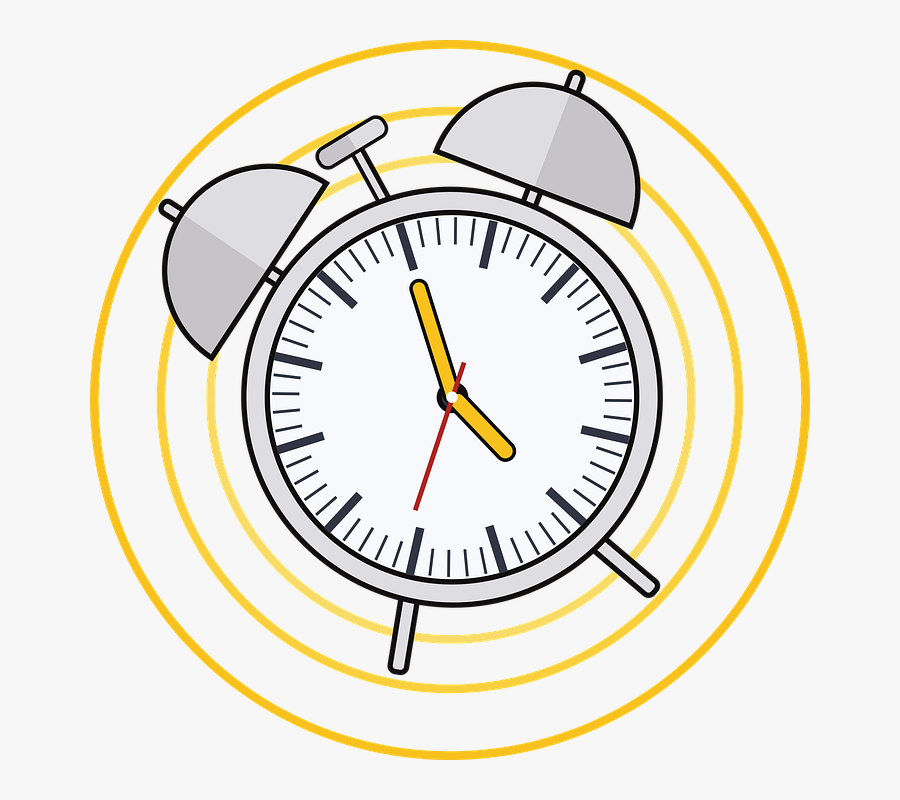 Alarm Clock, Ringing, Analog, Time, Watch, Hours, Transparent Clipart