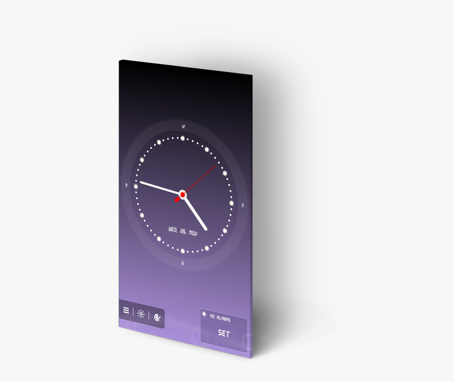 Soft Alarm Clock - Alarm Clock, Transparent Clipart