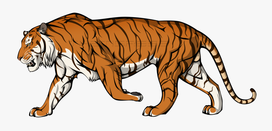 Tiger Art Transparent, Transparent Clipart