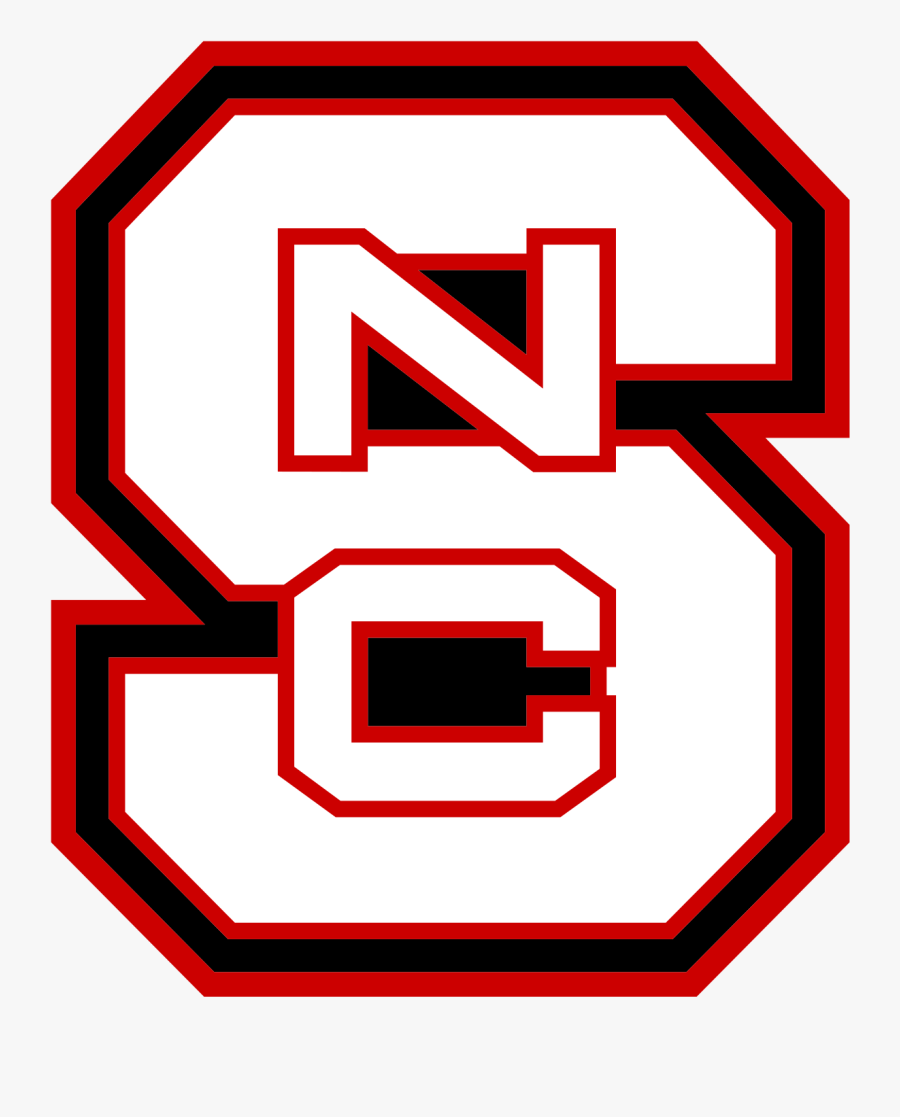 White Nc State Logo, Transparent Clipart