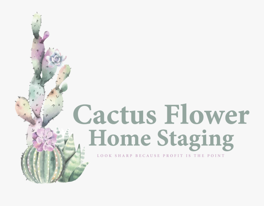 Cactus Flower Clip Art, Transparent Clipart