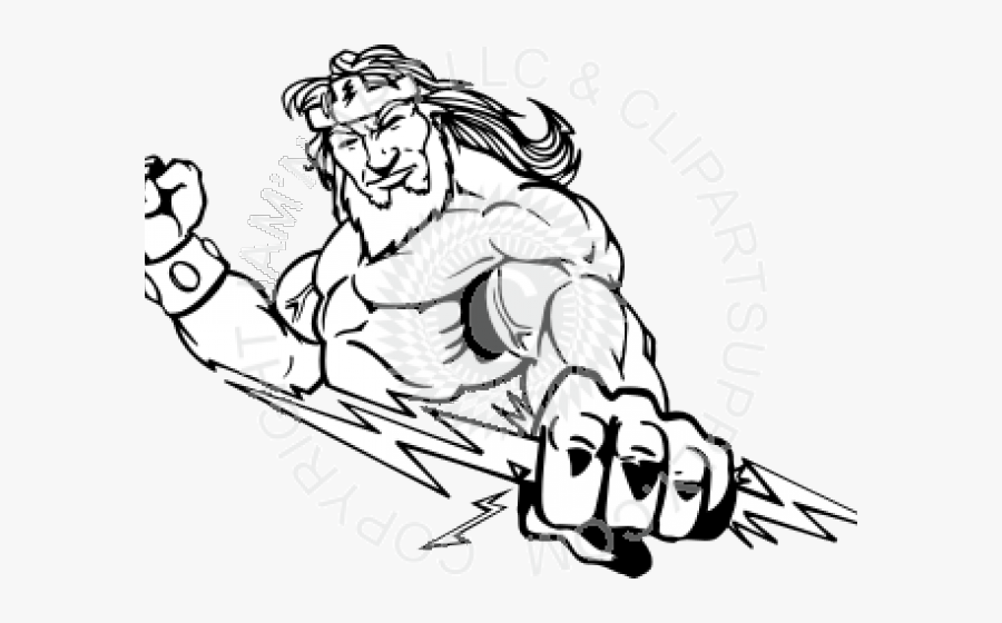 Zeus Drawing Easy, Transparent Clipart