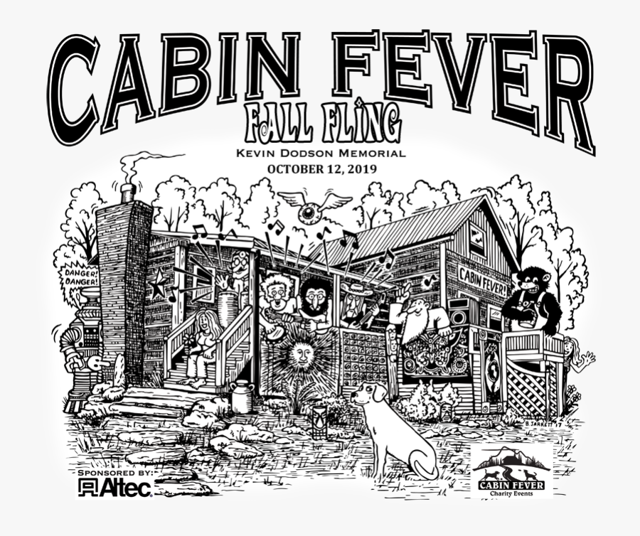 Cabin Fever Fall Fling Logo - Altec, Transparent Clipart