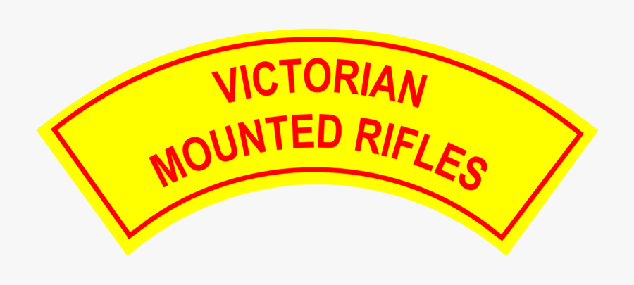 Victorian Mounted Rifles Battledress Flash Border - Clarke Contractors, Transparent Clipart