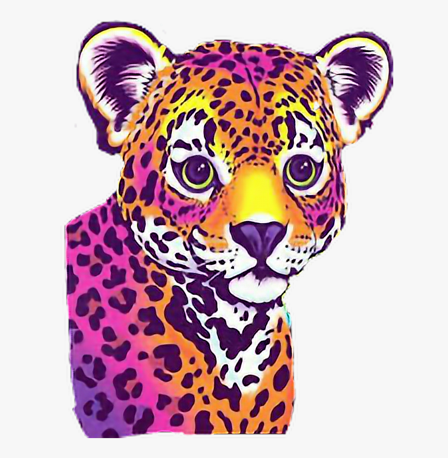 #lisa Frank - Hunter The Leopard Lisa Frank, Transparent Clipart