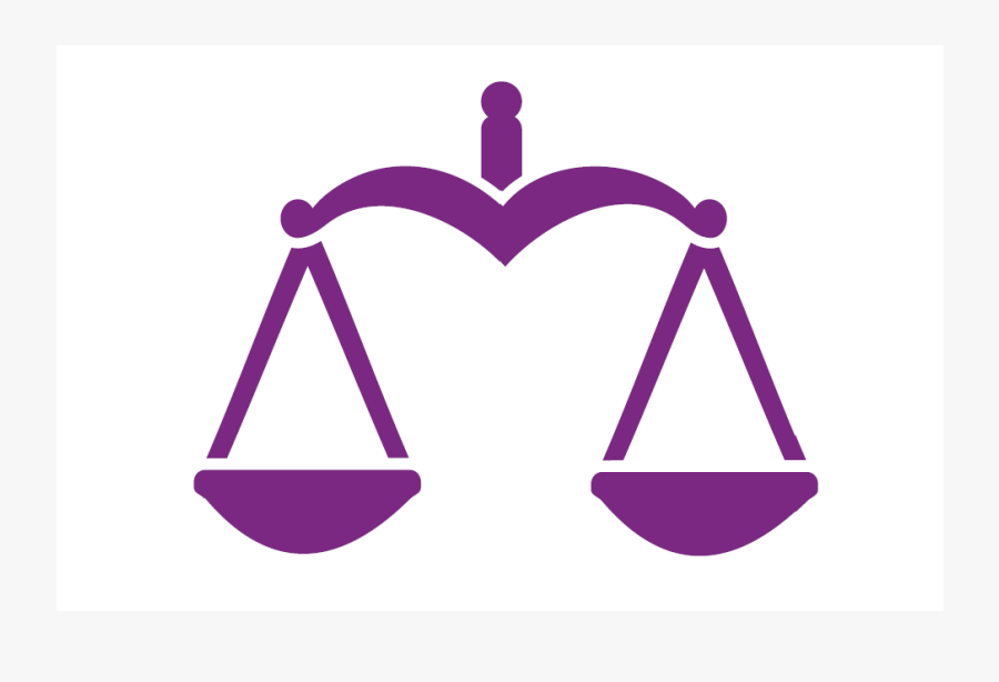 Justice Scale Logo, Transparent Clipart