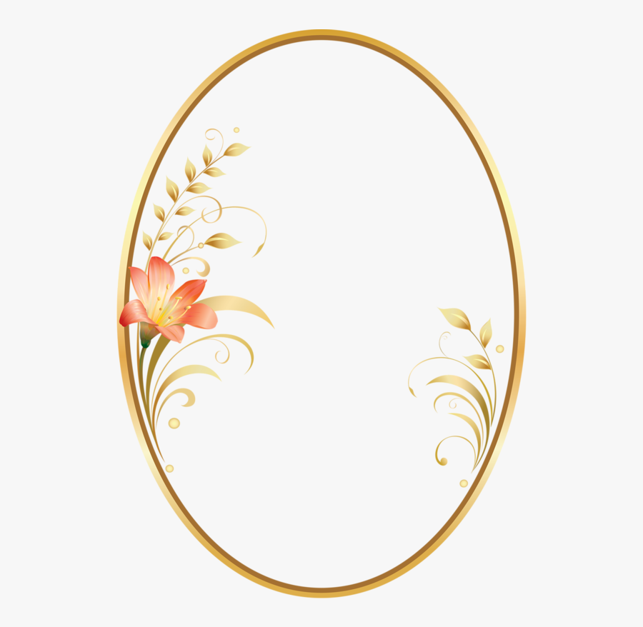 Journal Paper Parchment Craft Moldura Floral Oval Png Free Transparent Clipart ClipartKey