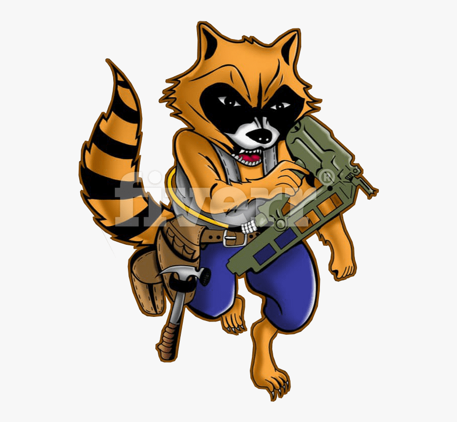 Download Rocket Raccoon Clipart Svg Cartoon Free Transparent Clipart Clipartkey