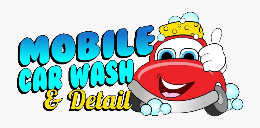 Mobile Car Wash And Detail - Cartoon, Transparent Clipart