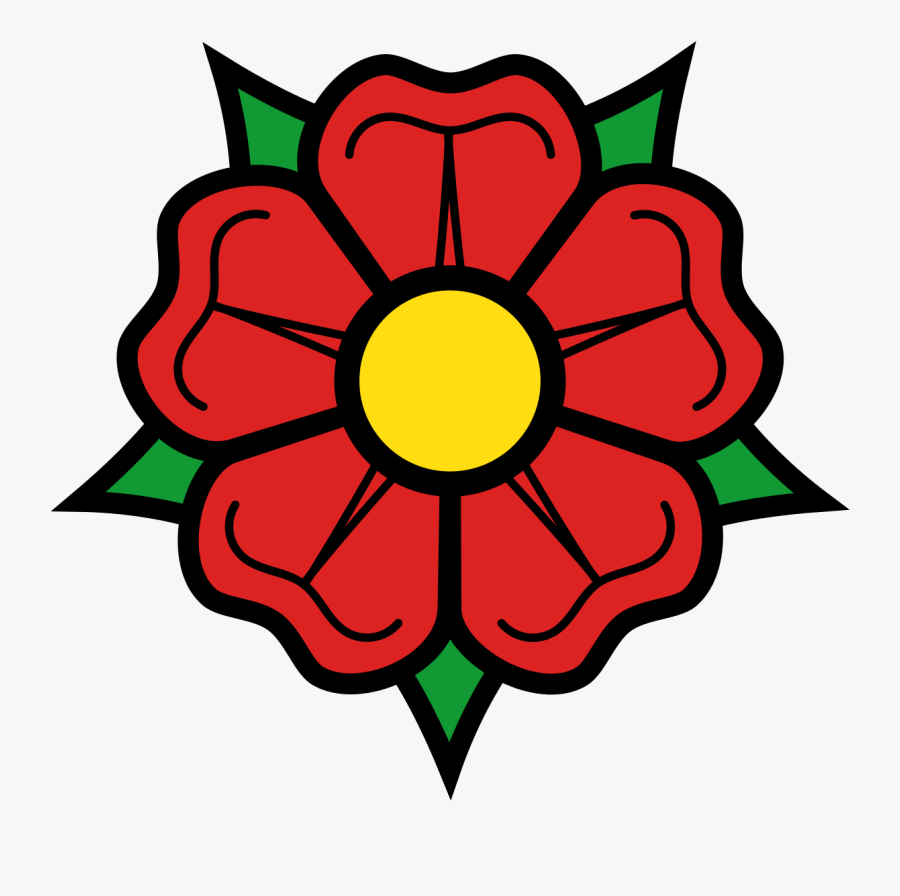 Rose Heraldique Svg, Transparent Clipart