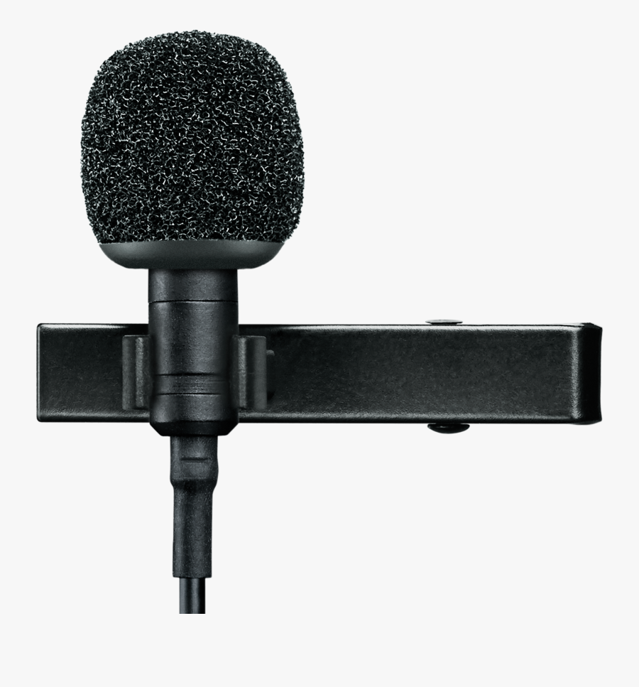 Large Clip Microphone, Transparent Clipart