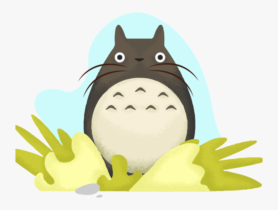 Download Totoro Illustration Vector Illustration - Cartoon , Free ...