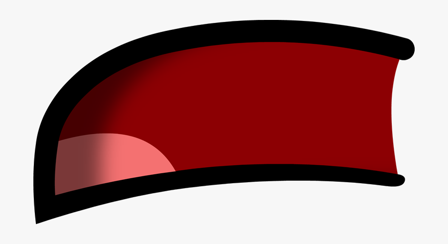 Sad Mouth Open 2 Shaded - Mouth Bfdi Limbs, Transparent Clipart