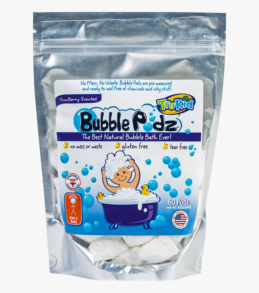 Trukid Bubble Podz, Yumberry Scented Bubble Bath, - Food, Transparent Clipart