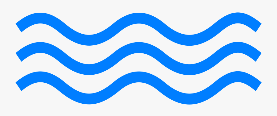 Water Waves Symbol Png, Transparent Clipart