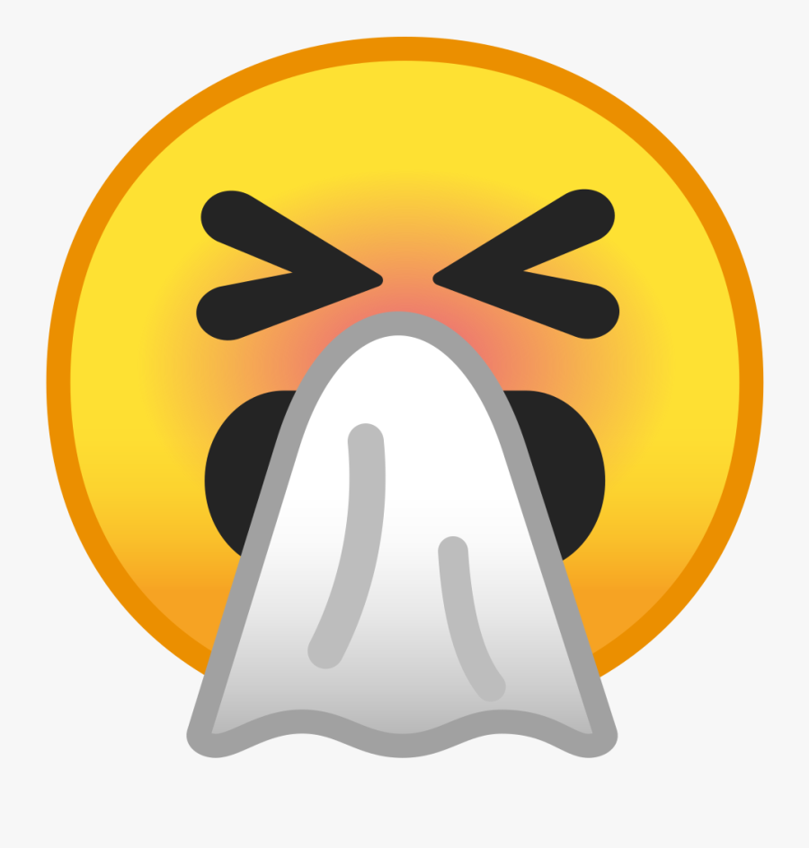 Sneezing Face Icon - Sneeze Emoji, Transparent Clipart
