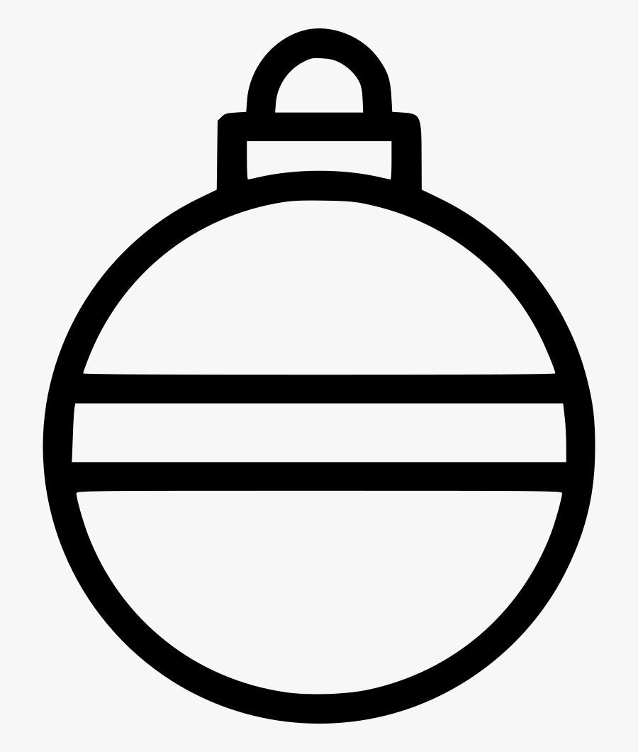 Christmas Ball Comments Icon- - Christmas Ball Icon Png, Transparent Clipart