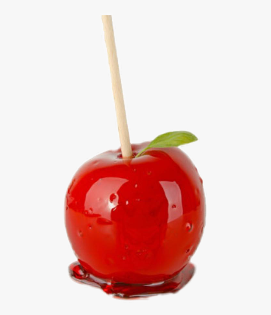 Food Apple Candyapple Sticker Use Freetoedit - Transparent Candy Apple Png, Transparent Clipart