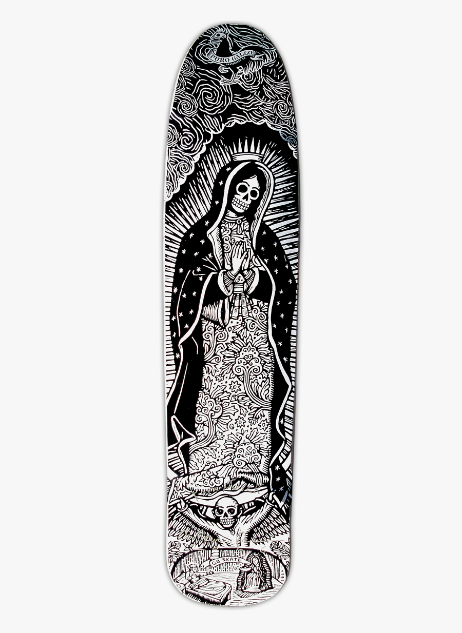 Virgen De Guadalupe Skull, Transparent Clipart