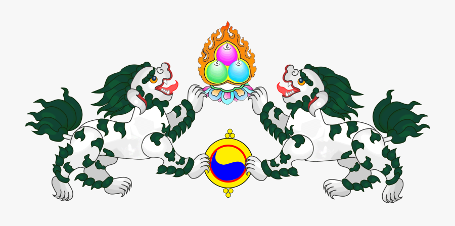 British Tibet Flag Clipart , Png Download - Tibetan Flag Snow Lion, Transparent Clipart
