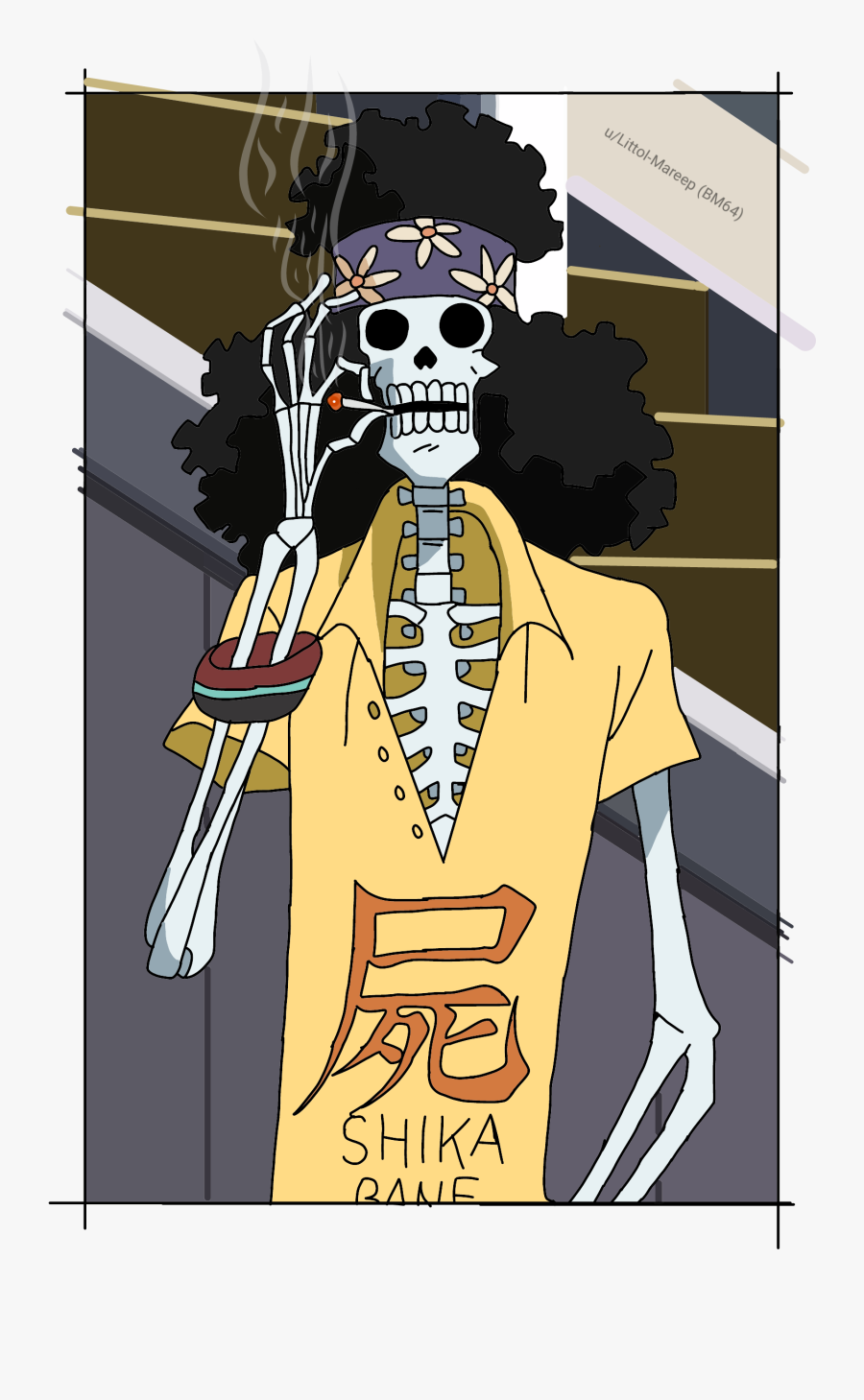 Brook One Piece, Transparent Clipart