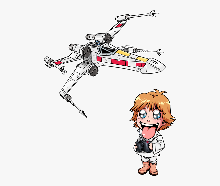 X Wing Caricatura , Free Transparent Clipart - ClipartKey