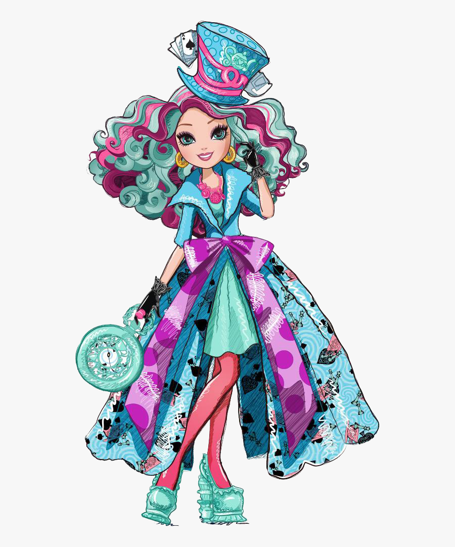 Way Too Wonderland Madeline Hatter, Transparent Clipart