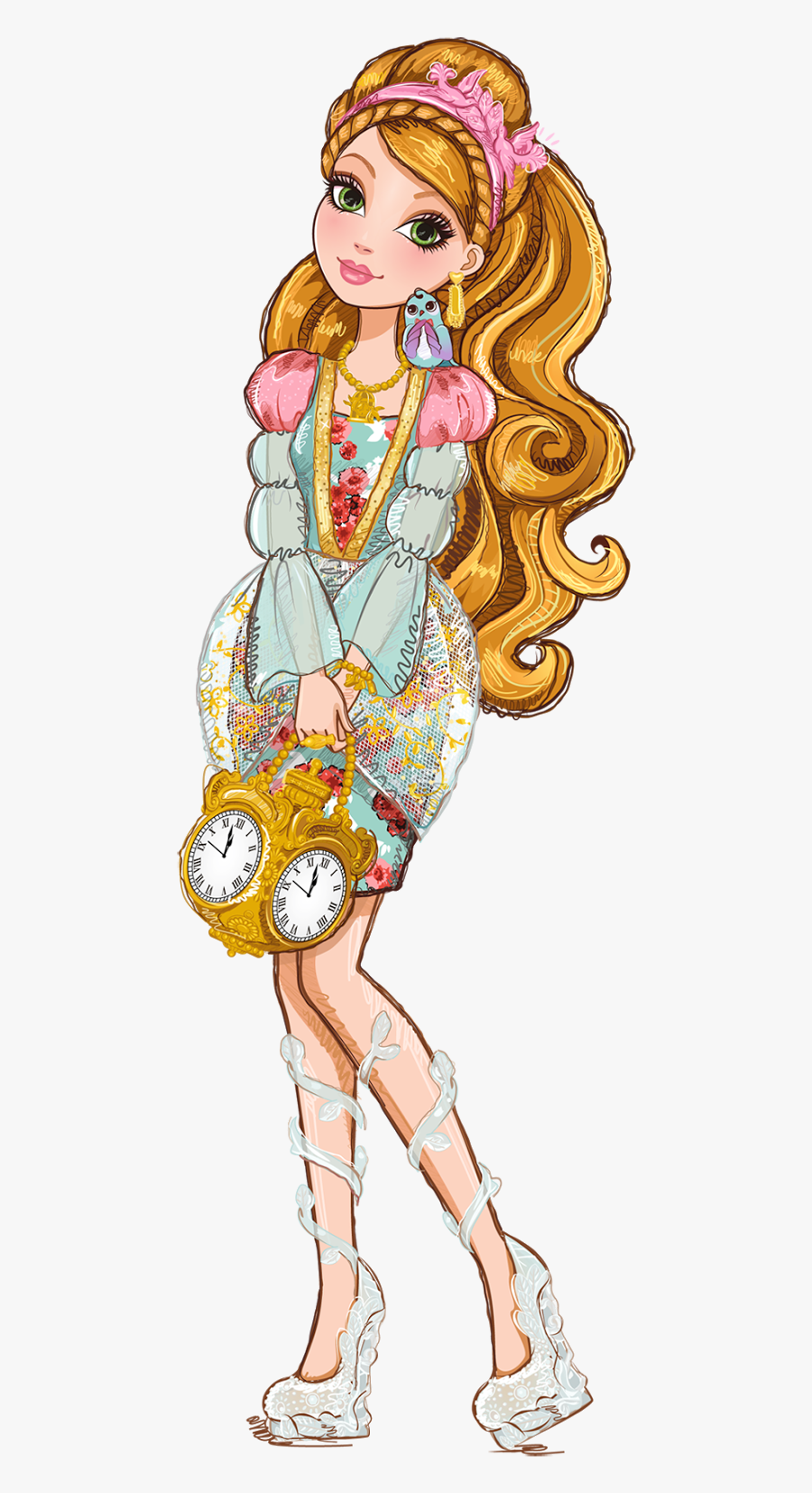 Character Ever After High, Transparent Clipart