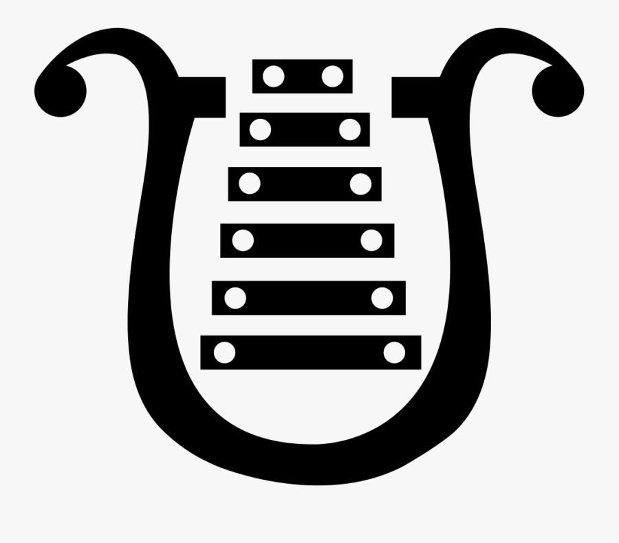 Bell Lyre - Drum And Lyre Logo, Transparent Clipart