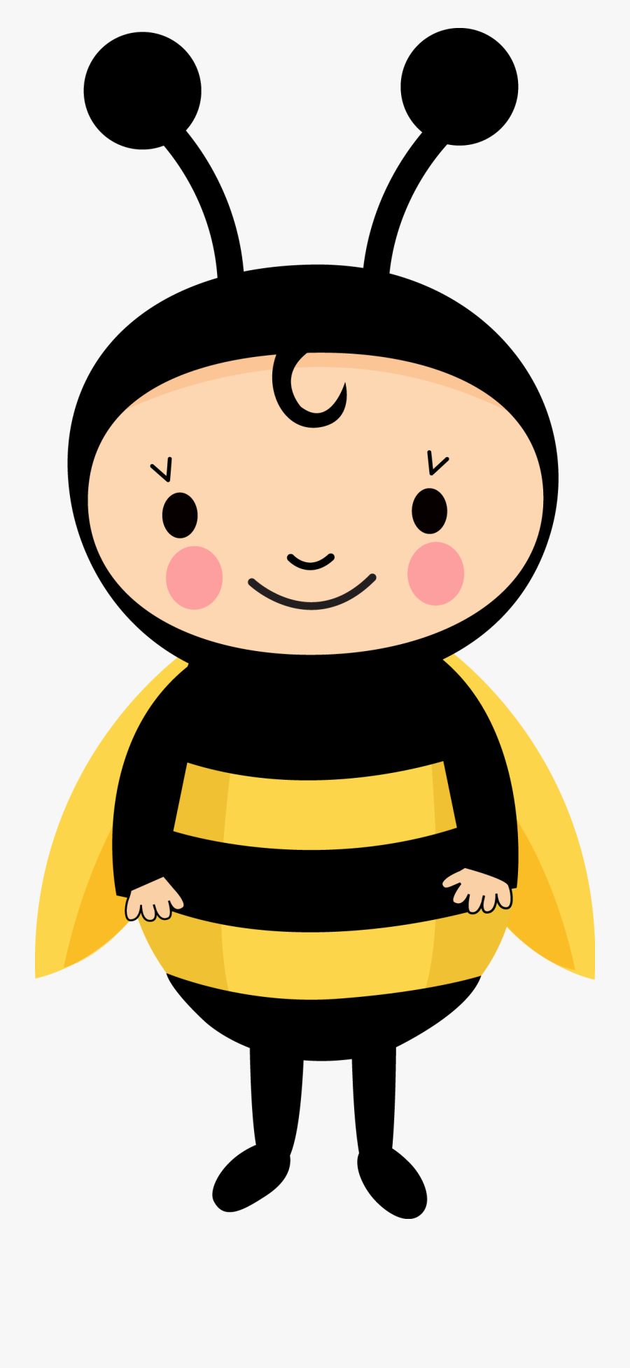 Minus Bee Party, Crochet Baby Costumes, Cute Bee, Bee - Imagens Da Abelhinha, Transparent Clipart