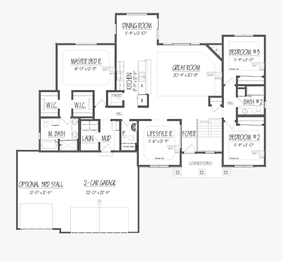 Floor Plan, Transparent Clipart