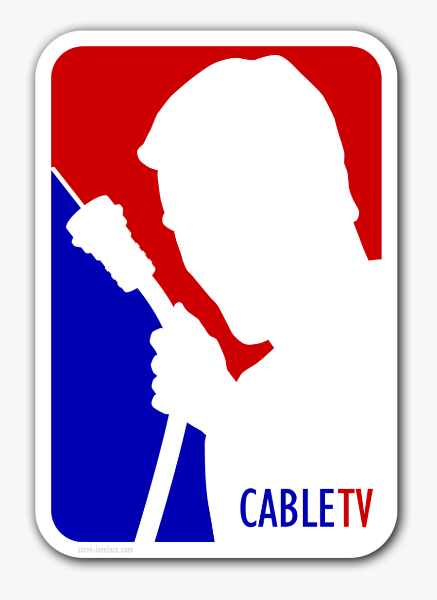 Cable Guy Sports Logo, Transparent Clipart