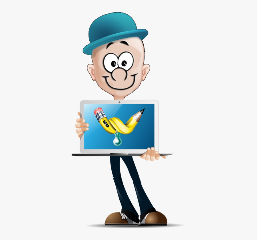 The Juice Man - Business Cartoon Characters Png, Transparent Clipart