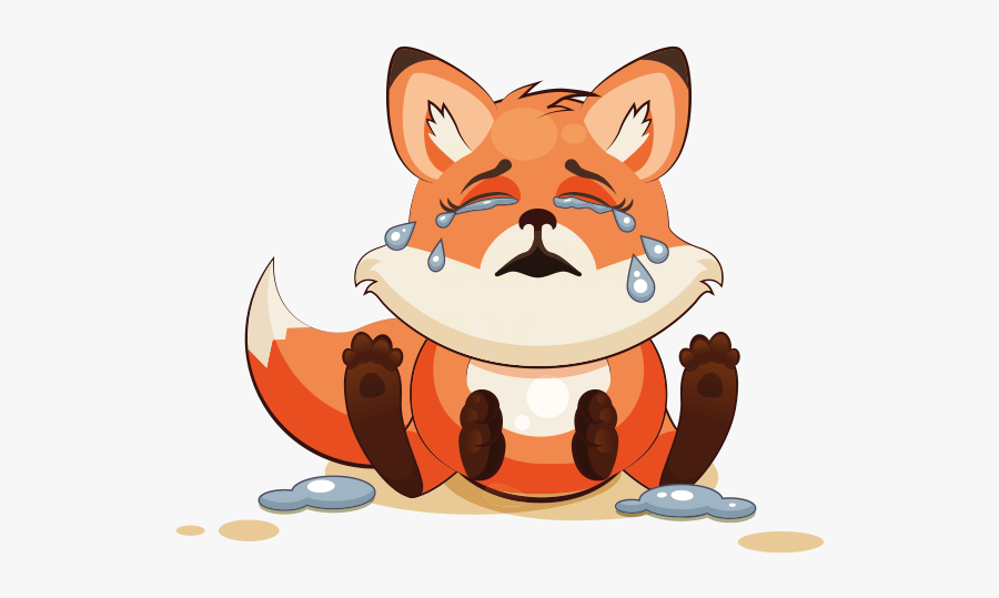 The Happiest Fox Messages Sticker-7 - Fox Emoji Transparent, Transparent Clipart