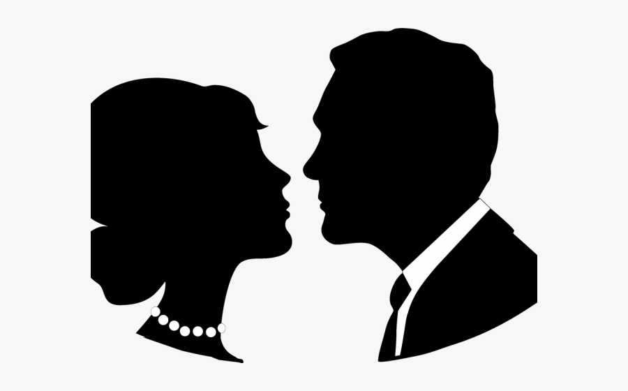 Groom Clipart Bridesmaid - Bride And Groom Silhouette Clip, Transparent Clipart