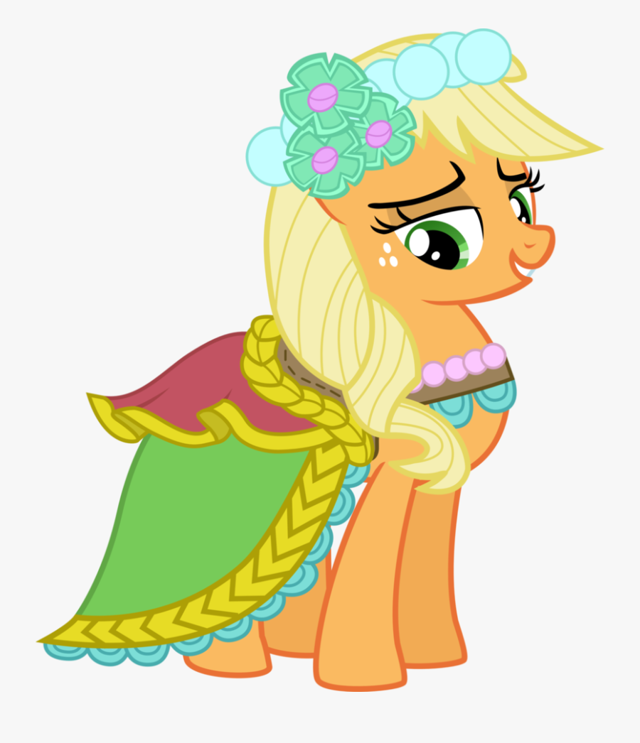 My Little Pony Applejack Dress, Transparent Clipart