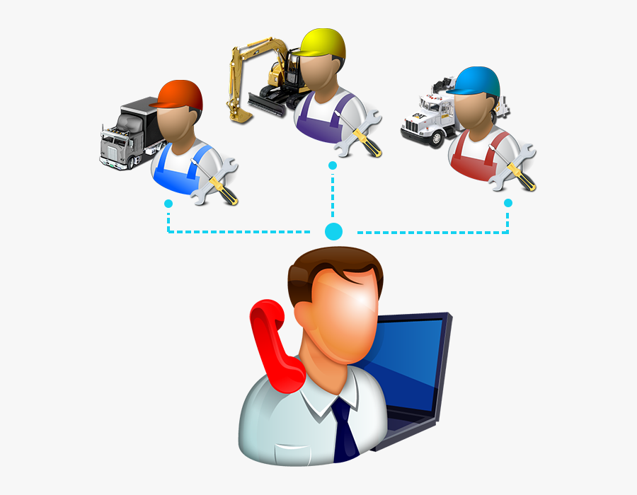 Call Center Supervisor Icon, Transparent Clipart