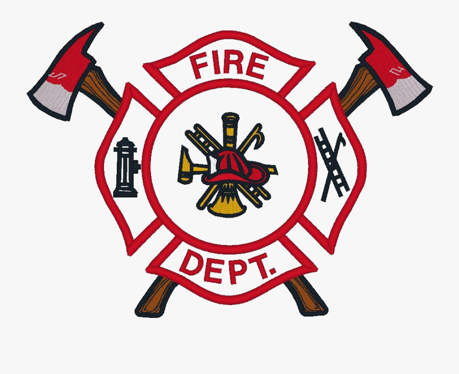 Transparent Firefighter Badge Clipart Fire Department Logo With