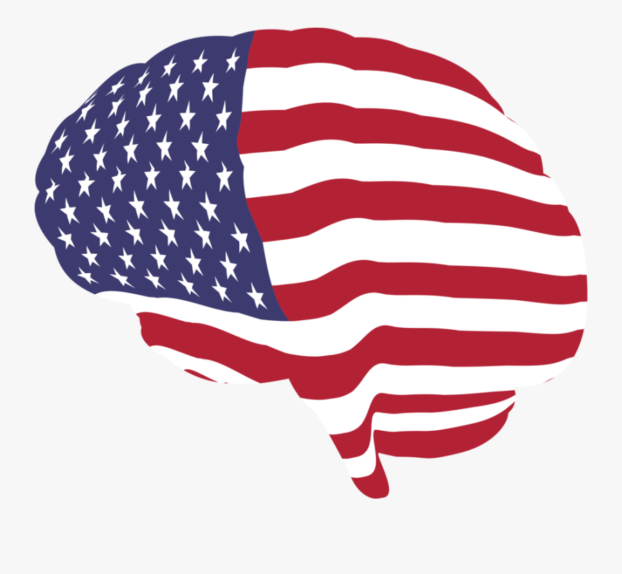 Ai Vector American Flag - Usa Globe Flag Png, Transparent Clipart