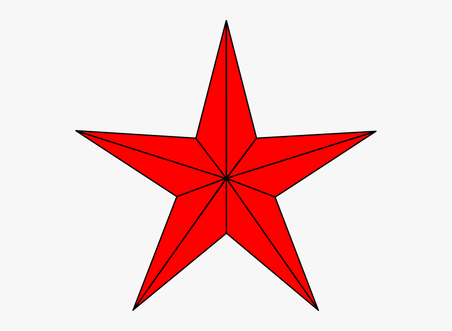 Transparent Patriotic Stars Clipart - Red Star Png, Transparent Clipart